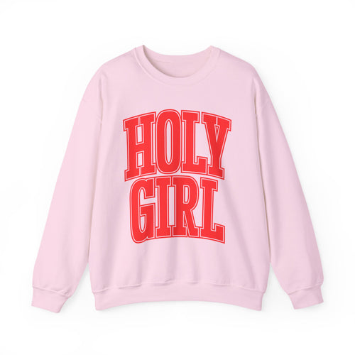Holy Girl Crewneck [Red Edition]